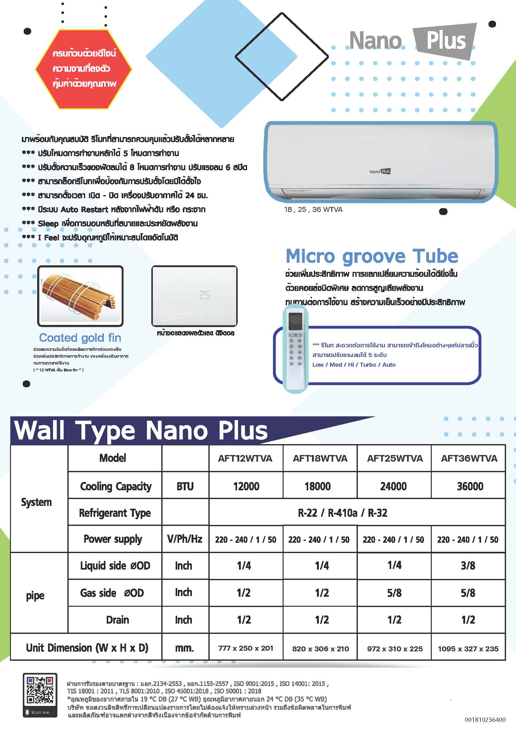Focus Nano Plus Series Spec