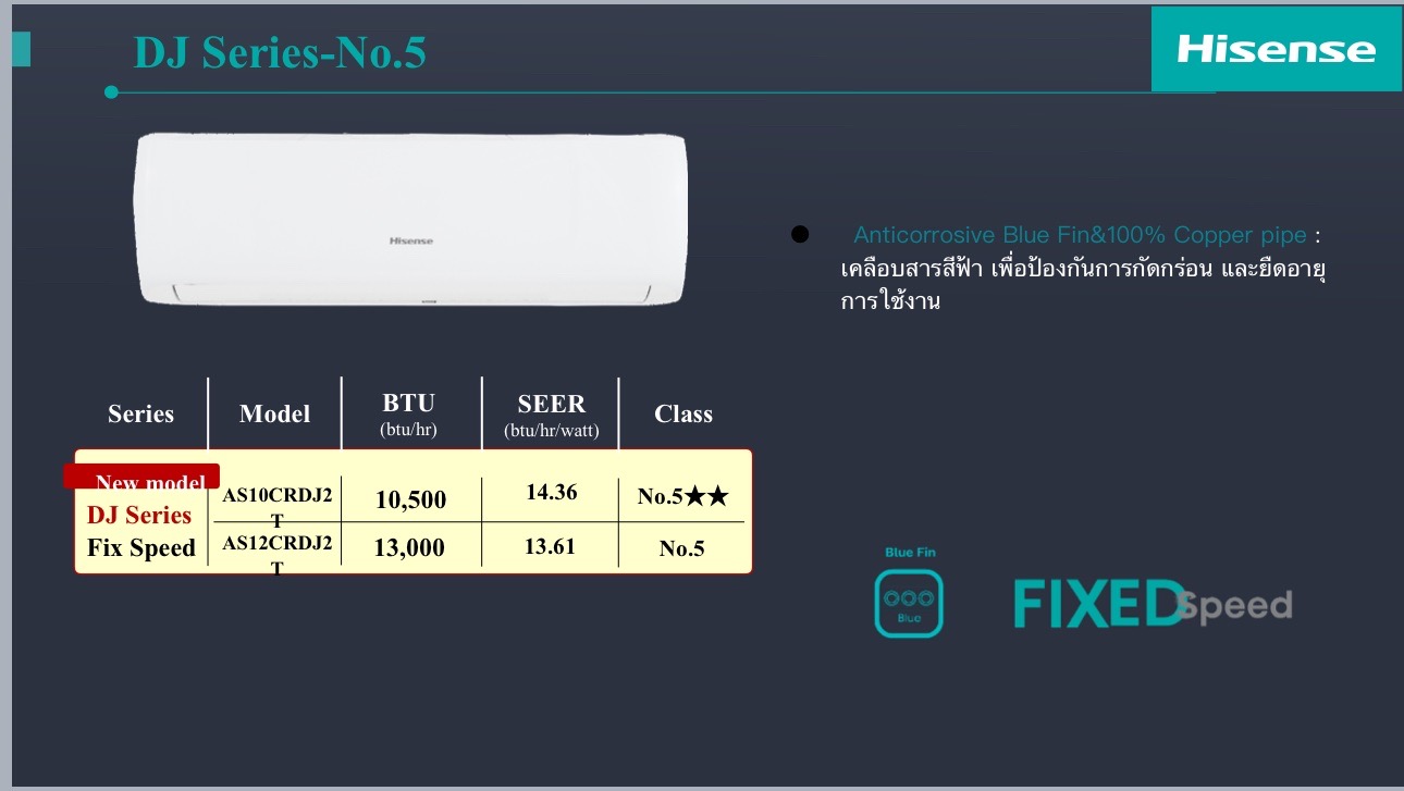 hisense DJ Series Spec