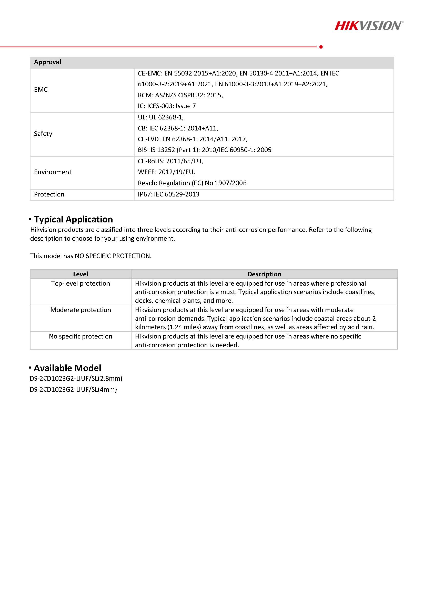 HikVision DS-2CD1023G2-LIUF-SL Spec 03