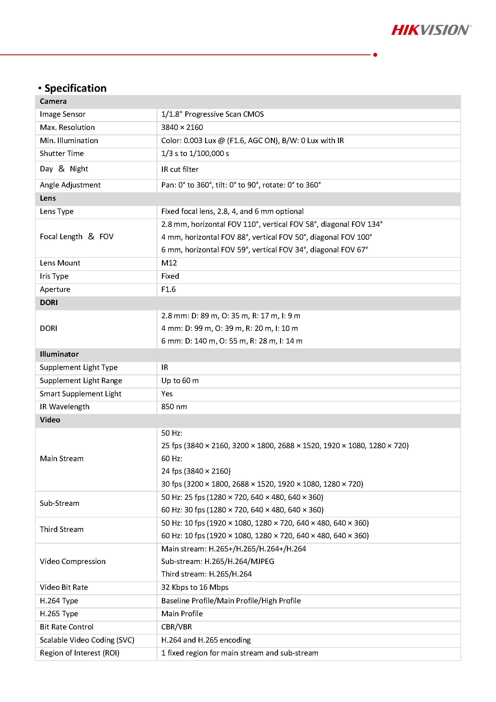 Hikvision DS-2CD2T86G2-ISU_SL-C Spec 01