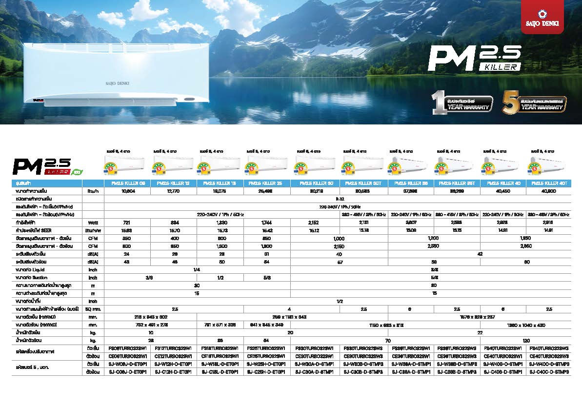 Saijo Danki Leaflet PMKiller FIX SPEED Spac