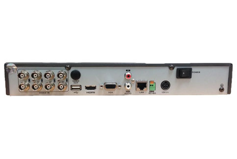 HikVision DS-7208HQHI-K1 rear