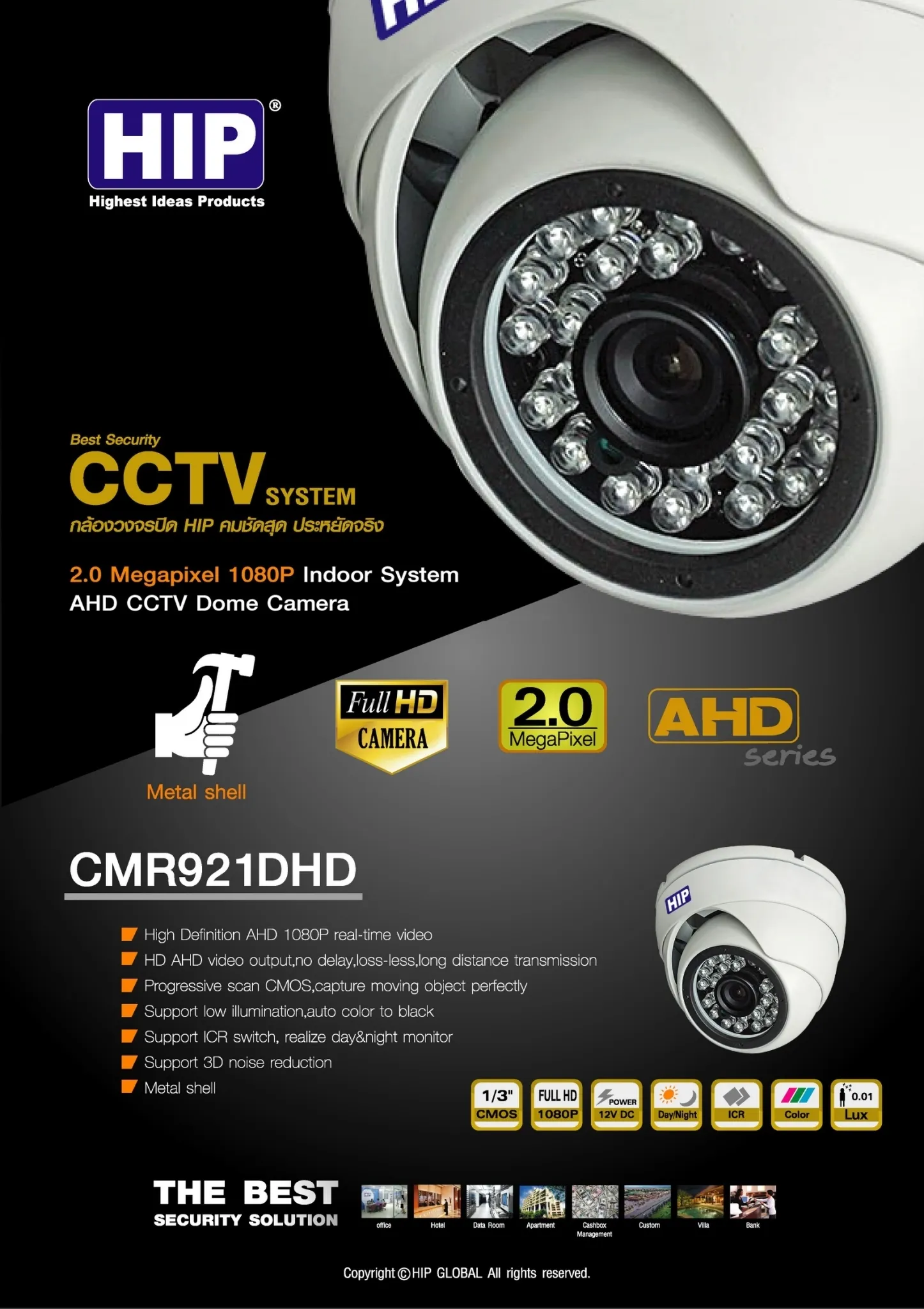 HIP CMR921DHD