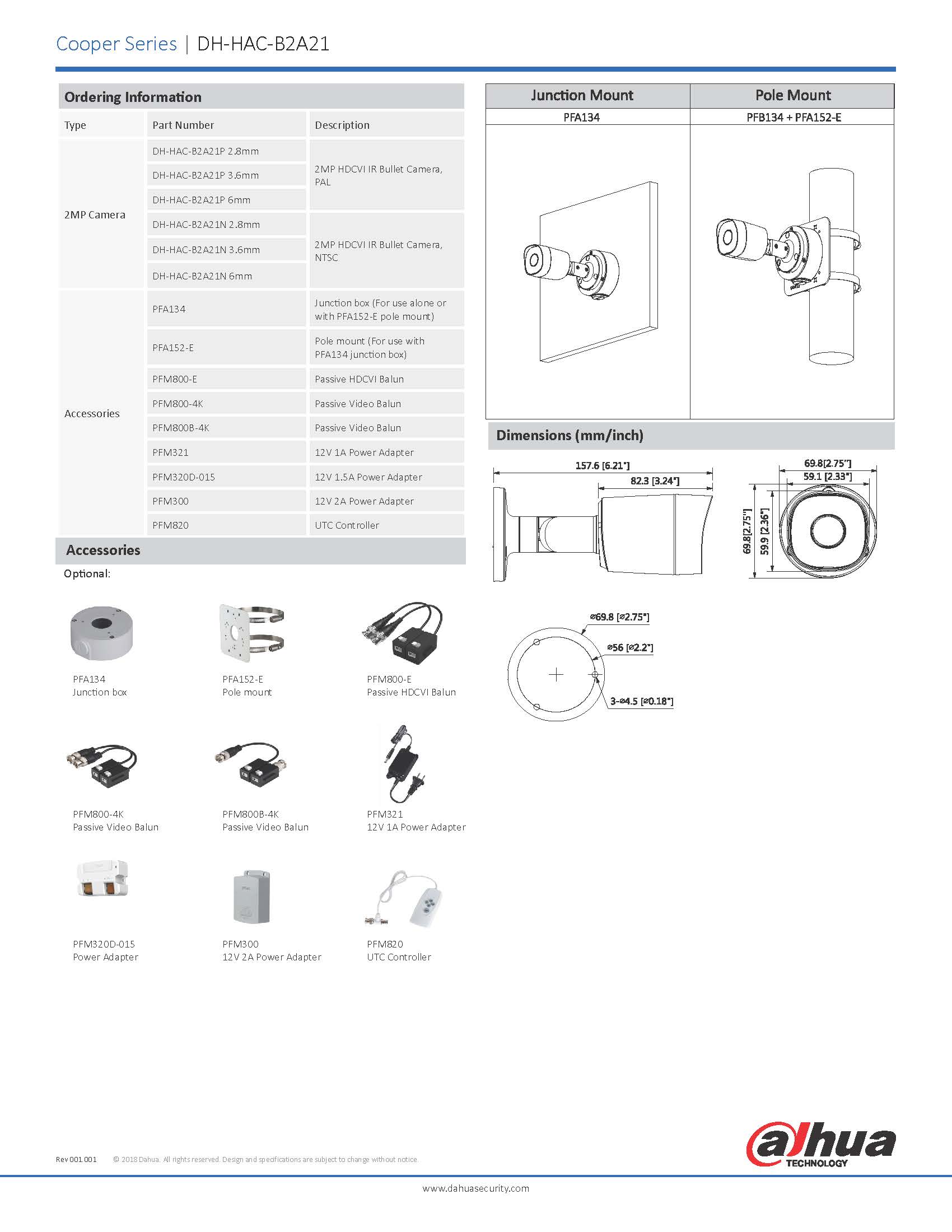 Dahua DH-HAC-B2A21 spec 02
