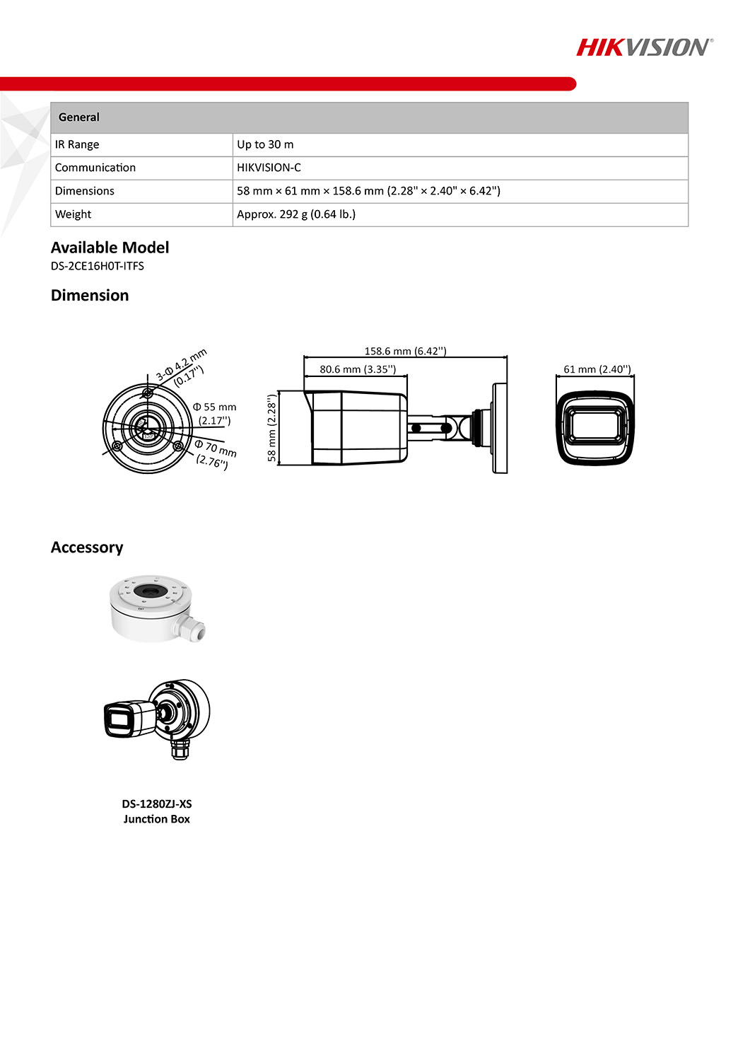 HikVision DS-2CE16H0T-ITFS Spec 02