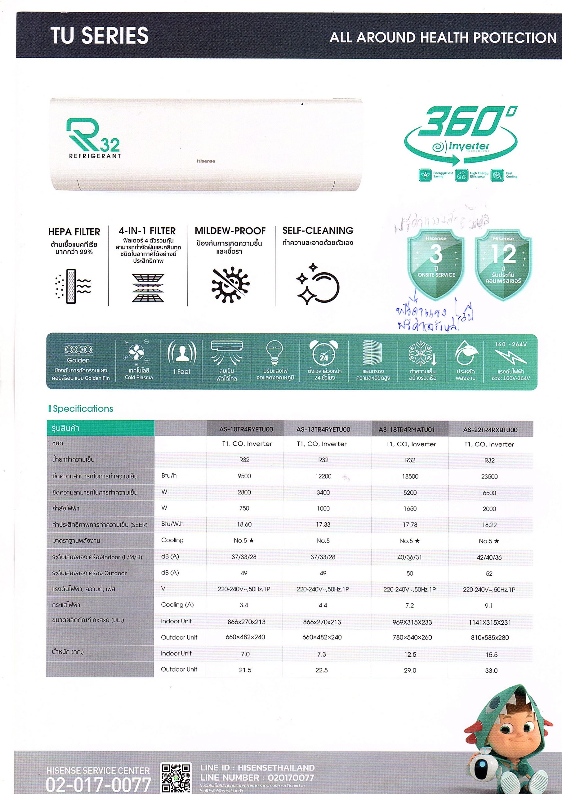 Hisense TU Series Spec