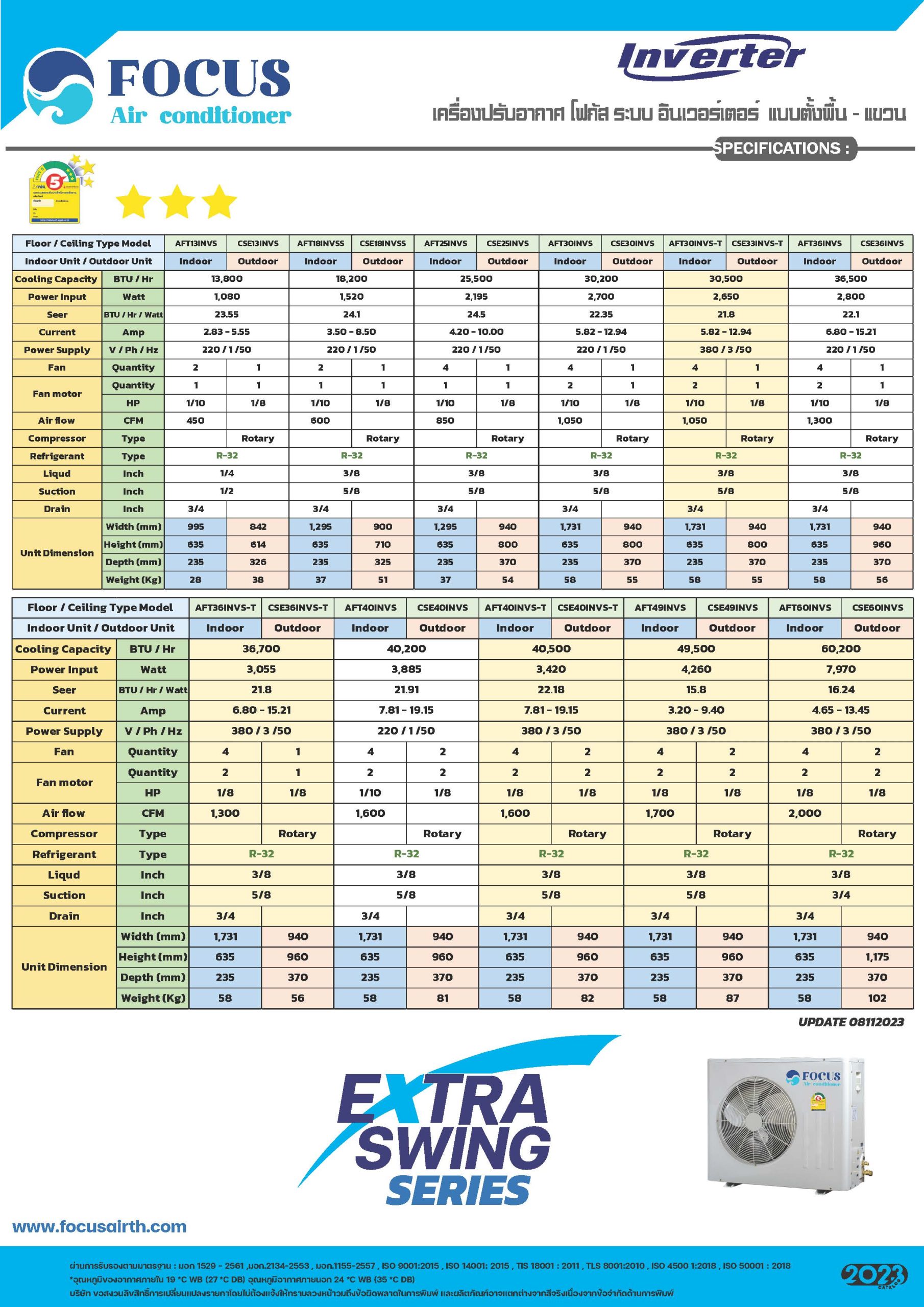 Focus Extra Swing Series S