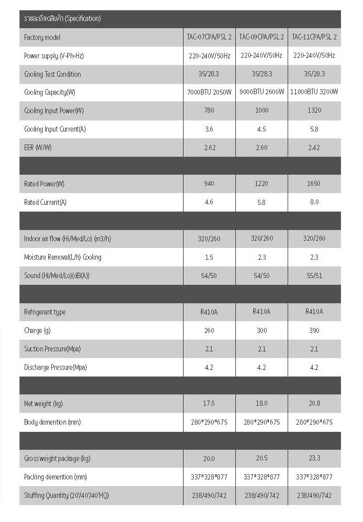 TCL Portable Inspire greatness series Spec_Page_2